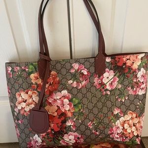 Gucci Blooms Floral Tote Bag